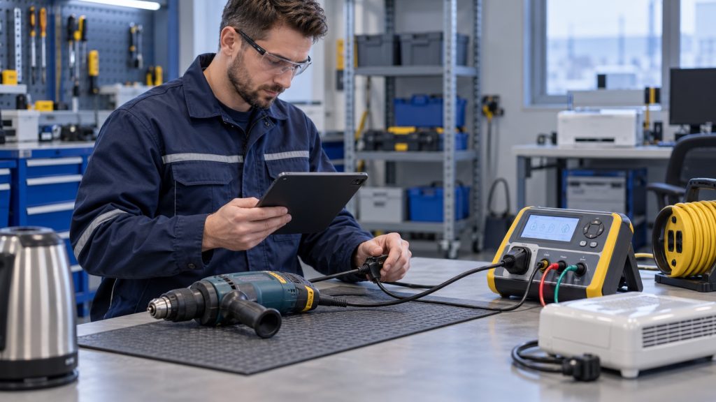 PAT Testi: Taşınabilir Elektrikli Cihazların Ölçümü ve Raporlanması